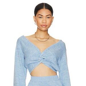 NWT L Space Siren Sweater Size XL Aura Blue